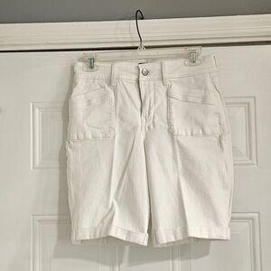 NYDJ Women's Cream Jean Shorts